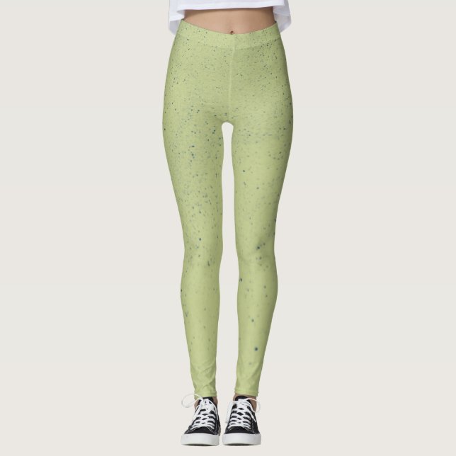 Lime Green Sand Leggings (Front)
