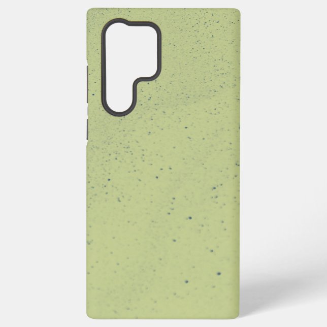 Lime Green Sand Samsung Galaxy S22 Ultra Case (Back)