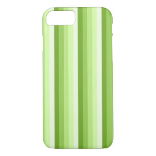 Lime green shadow stripes Case-Mate iPhone case