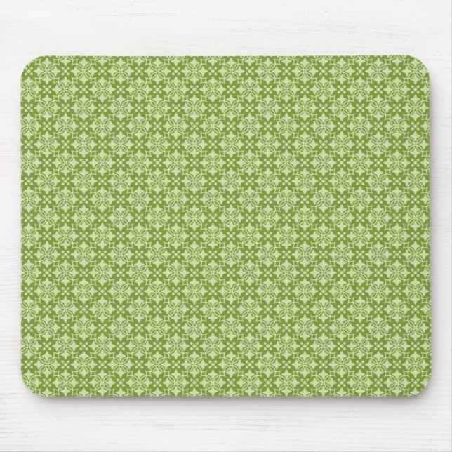 Lime Green Stylishly Chic Mousepad (Front)