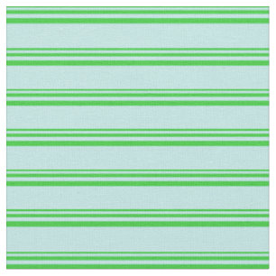 Lime Green & Turquoise Lines/Stripes Pattern Fabric