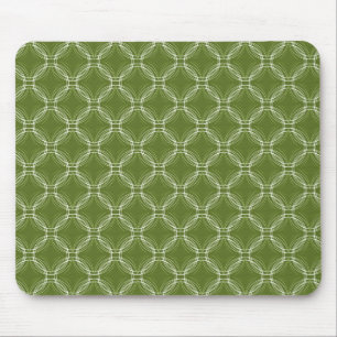 Lime Green Uptown Elegance Mousepad
