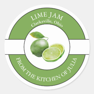 Lime Jam Label
