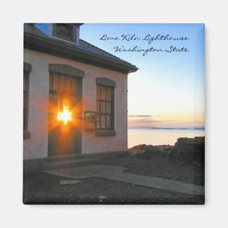 Lime Kiln Lighthouse Magnet