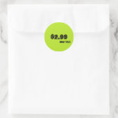 Lime Label With Tax (Bag)