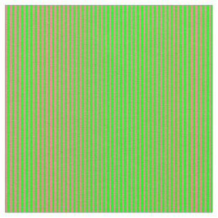 Lime & Light Coral Lines Fabric