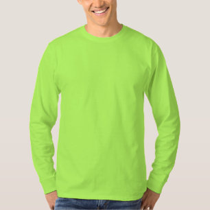 Lime Men's Basic Long Sleeve T-Shirt