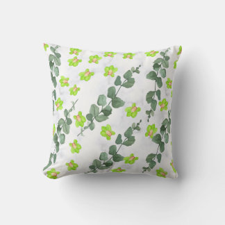 Lime Orchid Cushion