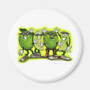 Lime Party Magnet