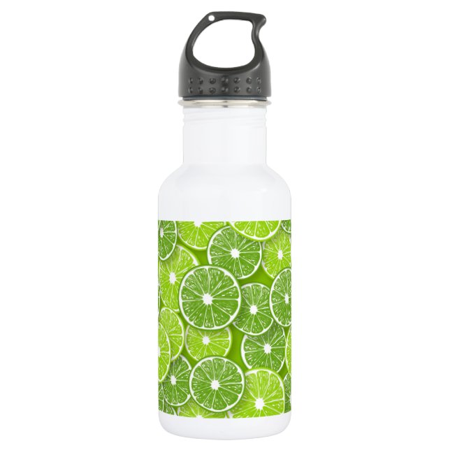 Lime pop 532 ml water bottle (Front)