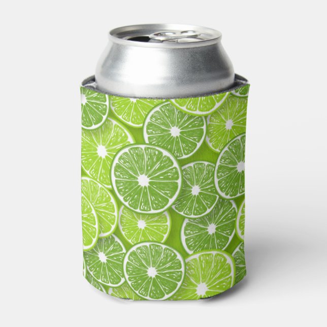 Lime pop can cooler (Can Front)