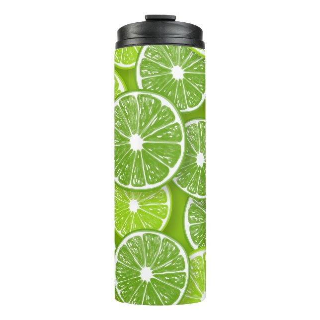 Lime pop thermal tumbler (Front)
