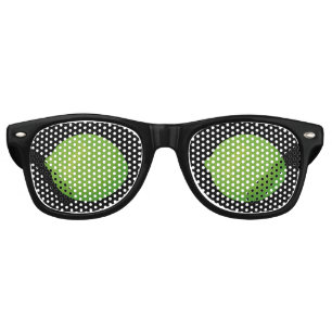Lime Retro Sunglasses