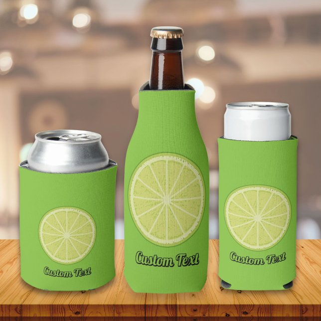 Lime Slice Bottle Cooler (Creator Uploaded)