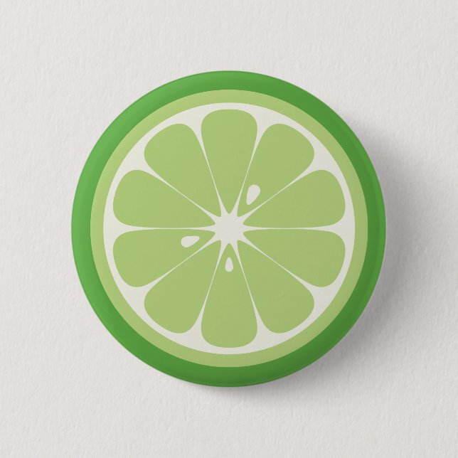 Lime Slice Button (Front)