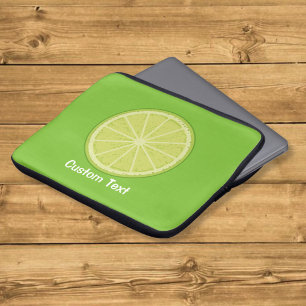 Lime Slice Laptop Sleeve