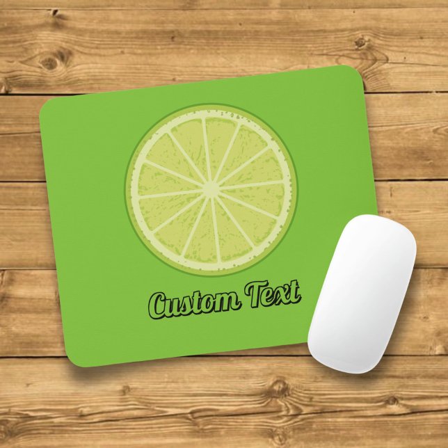 Lime Slice Mouse Pad (Creator Uploaded)