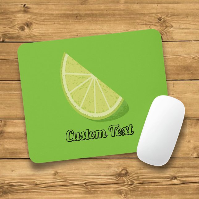 Lime Slice Mouse Pad (Creator Uploaded)