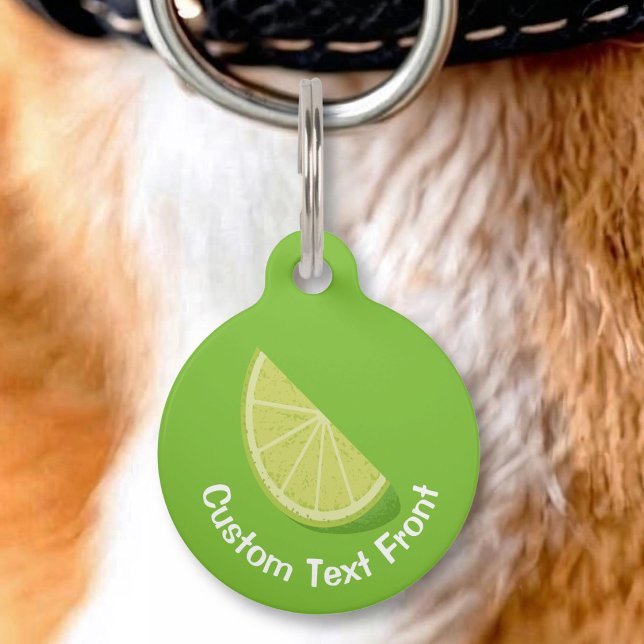 Lime Slice Pet Tag (Creator Uploaded)