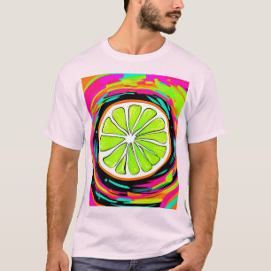 Lime Slice Pop Art T-Shirt