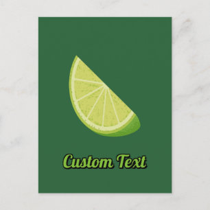Lime Slice Postcard