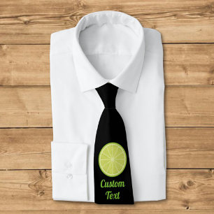 Lime Slice Tie