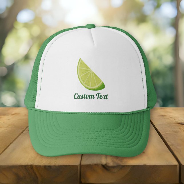 Lime Slice Trucker Hat (Creator Uploaded)
