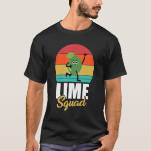 Lime Squad Apparel Limes Juice Halloween Fruit T-Shirt