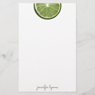 Lime Stationery