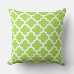 Lime Summer Pattern Outdoor Cushion