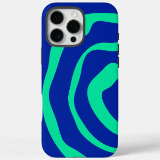 Lime twirl iPhone 16 pro max case