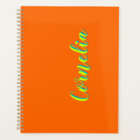 Lime Yellow 3D Spring Green Name | Funny Orange 