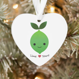 Lime Yours Cute Kawaii Lime Ornament