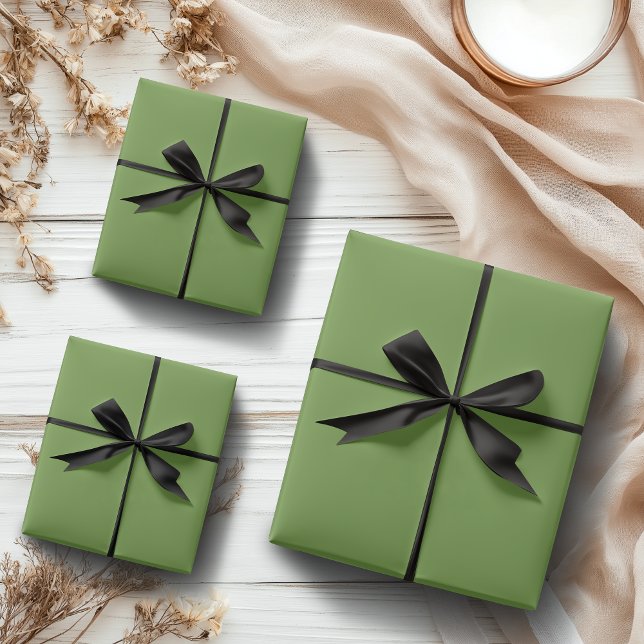 Limeade Solid Colour | Classic | Elegant Wrapping Paper Sheet (Creator Uploaded)