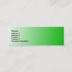 Limegreen Business Card