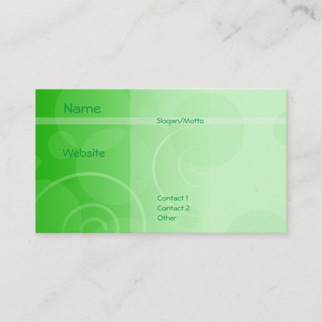 Limelight Business Card (Front)