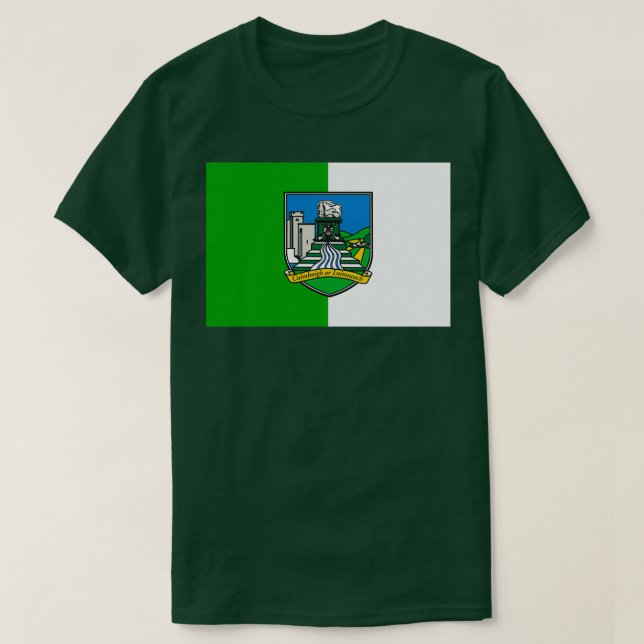 Limerick GAA Crest and County Colours T-Shirt (Design Front)