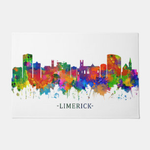 Limerick Ireland Skyline Doormat