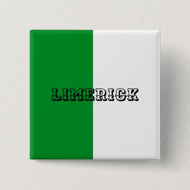 limerick Pin Badge (Front)