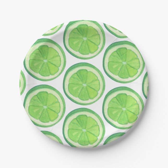 Limes - Paper Plates (Front)