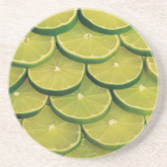 Limes Sandstone Coasters (Front)