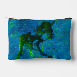 Limestone Abstract in Greens and Aqua Blues Bag