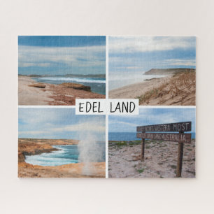 Limestone cliffs spectacular coast, 520 pieces jigsaw puzzle