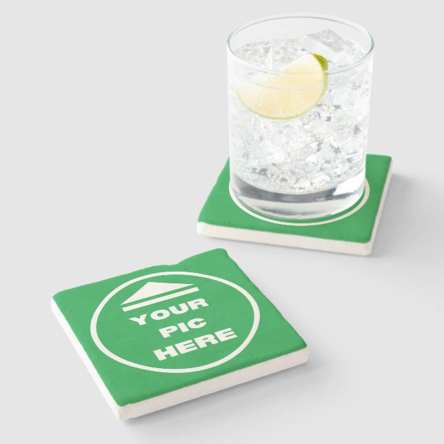 Limestone Coaster - Add Your Image  (Side)