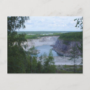 Limestone Quarry Postcard