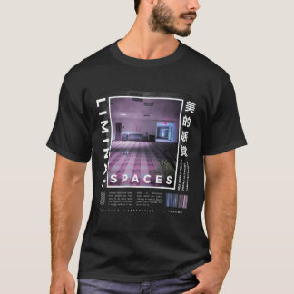 Liminal Spaces Vaporwave Retro T-Shirt