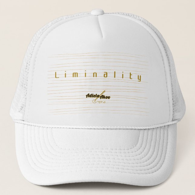 Liminality Cap by Poet Adiela Akoo (Front)