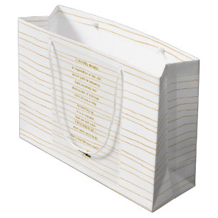 Liminality Large Gift Bag by Poet Adiela Akoo