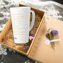 Liminality Large Latte Mug by Poet Adiela Akoo