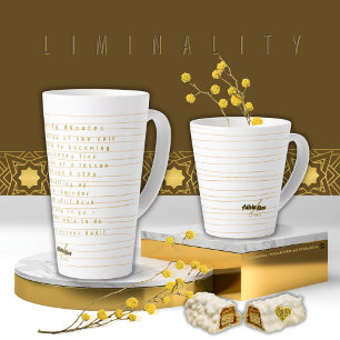 Liminality Small Latte Mug by Poet Adiela Akoo 